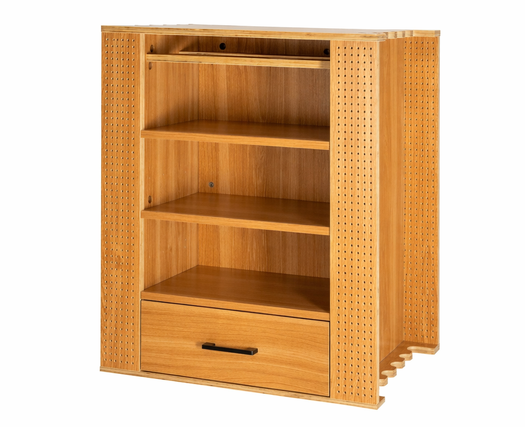 Oberteil großer Angelschrank, Kiefer