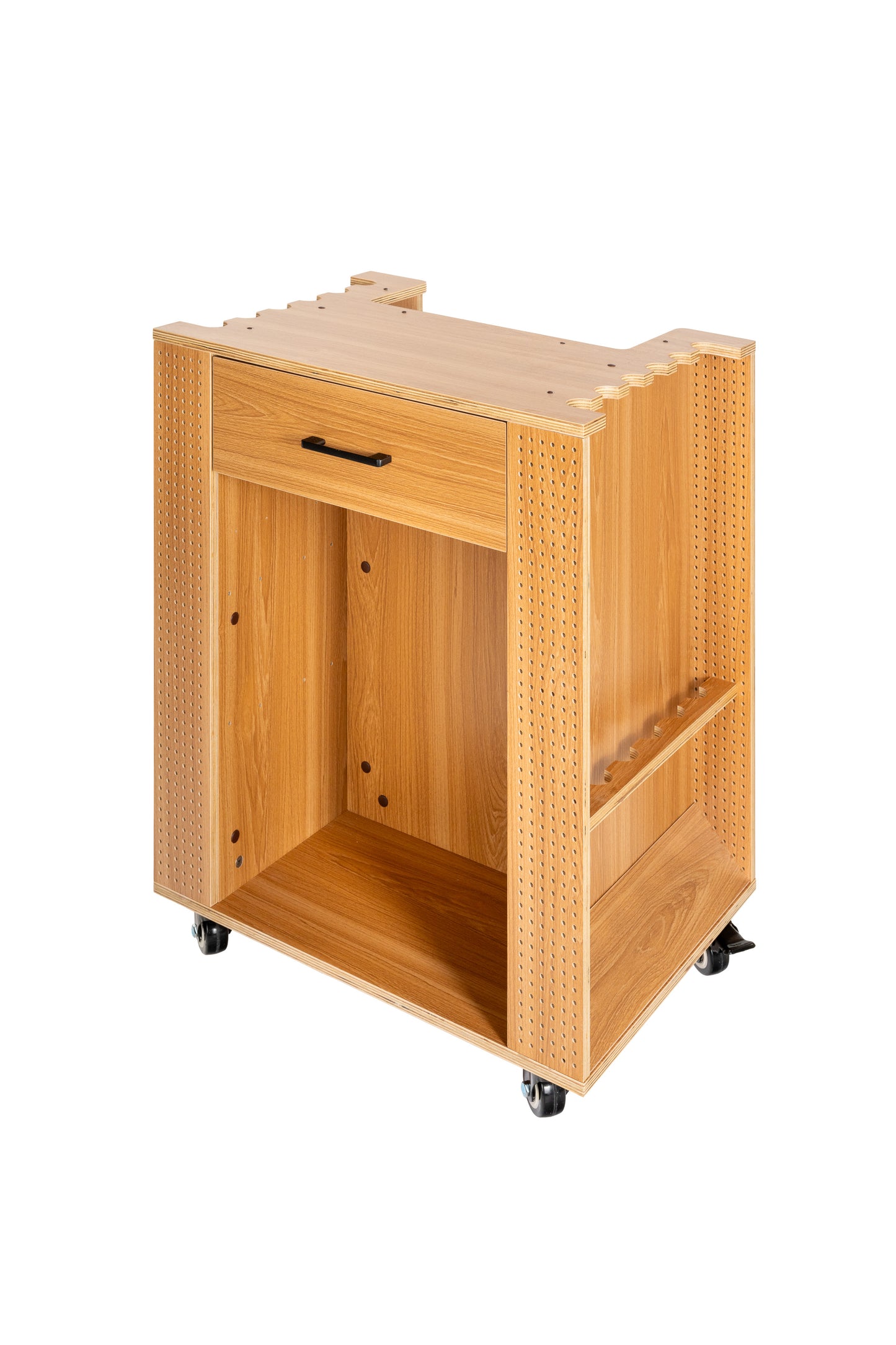 Fishing tackle cabinet, 65x50x84.5 cm, pine color