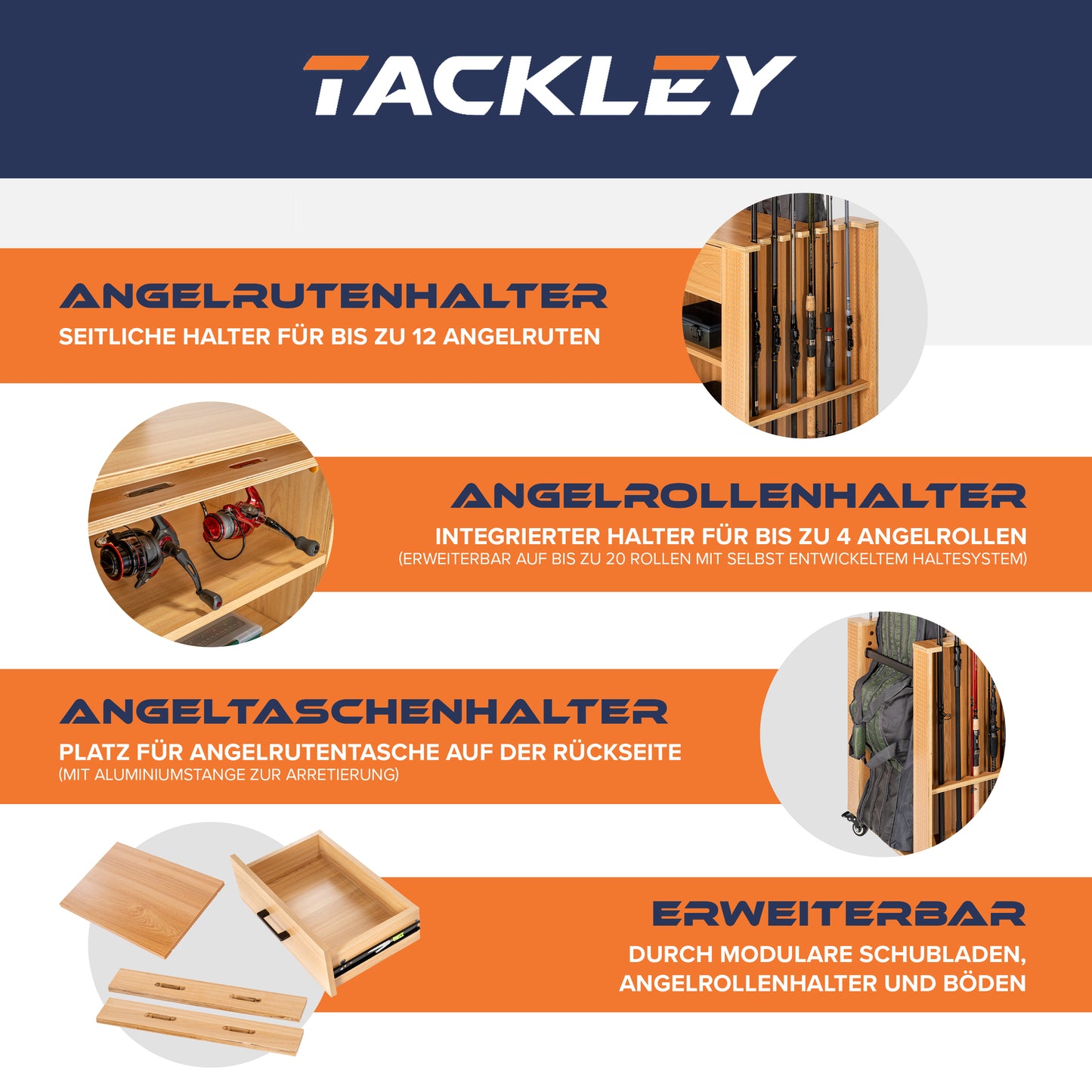 Fishing tackle cabinet, 65x50x84.5 cm, pine color