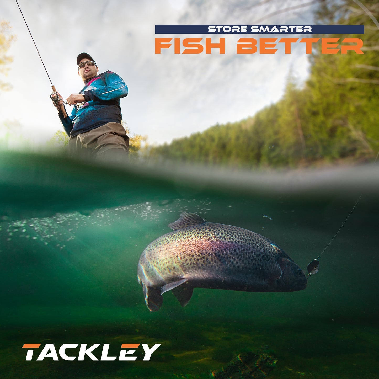 Fishing tackle cabinet, 65x50x84.5 cm, beech color