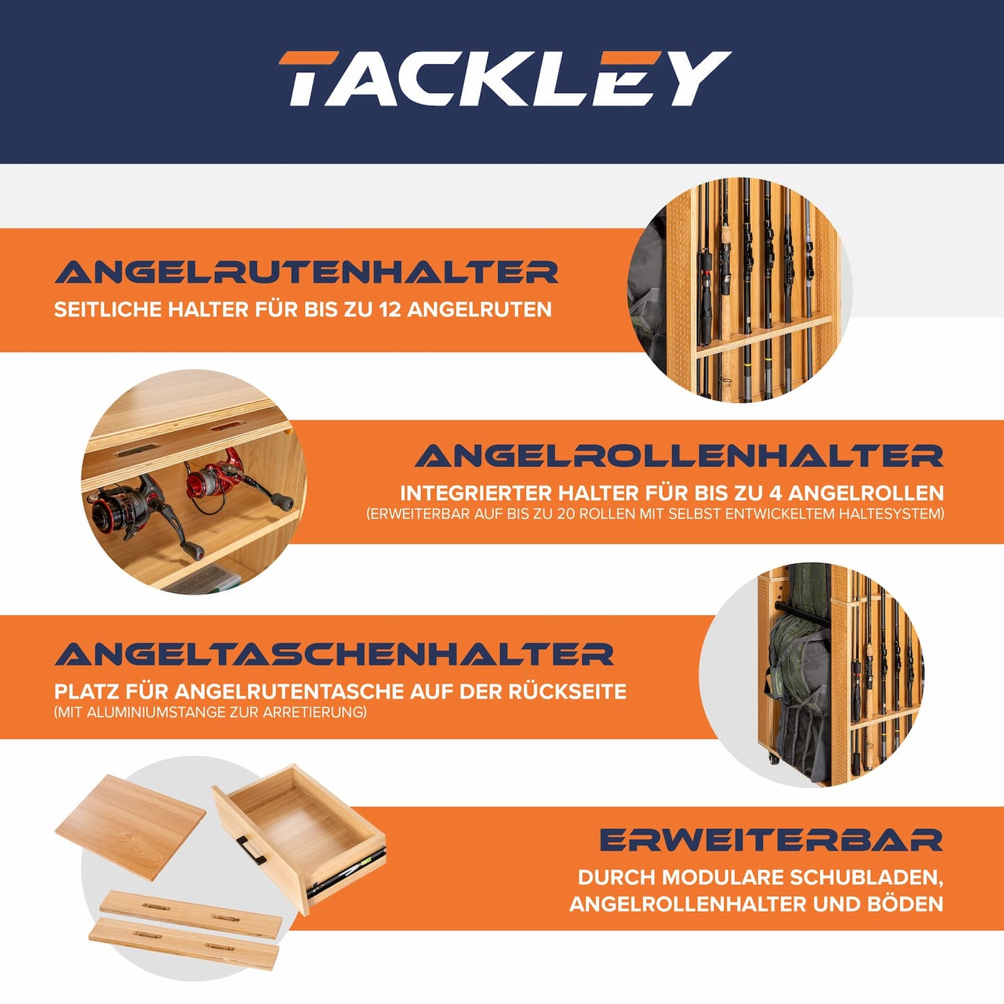 Fishing tackle cabinet, 65x50x158 cm, pine color